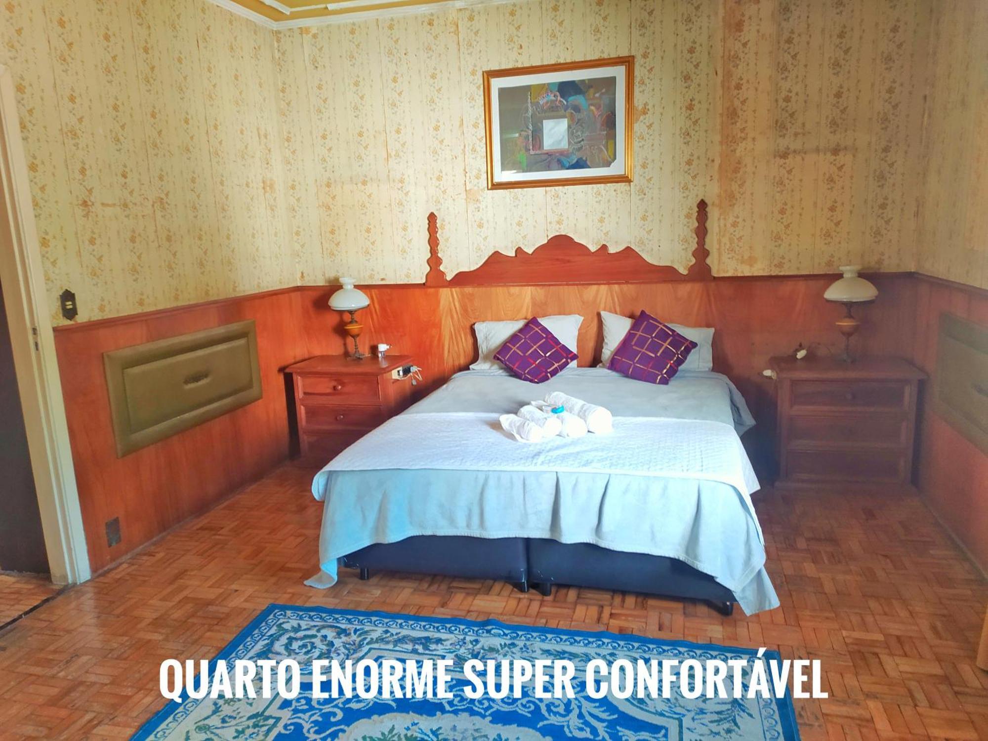 Cama Queen Mega Suite - 10 Min Metro E Aeroporto Cgh Sao Paulo Exterior foto